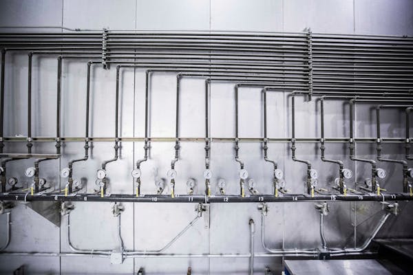 Tuyauterie industrielle en inox à Agadir